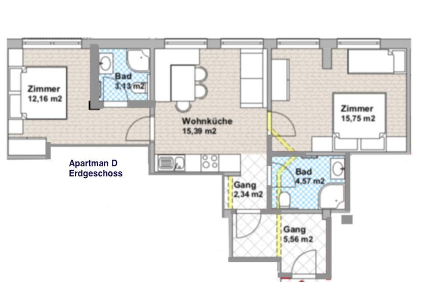Tuxie Haus Apartment Luaran gambar